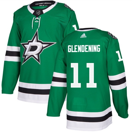 Men Dallas Stars 11 Luke Glendening Green Stitched Jersey Men Dallas Stars 11 Luke Glendening Green Stitched Jersey