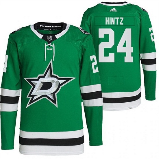 Men Dallas Stars 24 Roope Hintz Green Stitched Jersey Men Dallas Stars 24 Roope Hintz Green Stitched Jersey