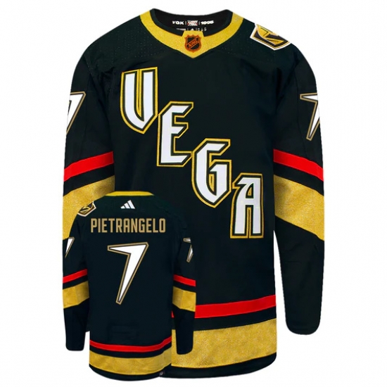 Men Golden Knights 7 Alex Pietrangelo Black 2022 23 Reverse Retro Stitched Jersey Men Golden Knights 7 Alex Pietrangelo Black 2022 23 Reverse Retro Stitched Jersey