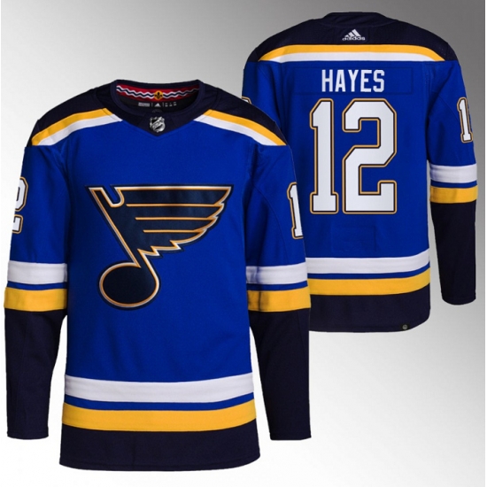 Men St Louis Blues 12 Kevin Hayes Blue Stitched Jersey Men St Louis Blues 12 Kevin Hayes Blue Stitched Jersey