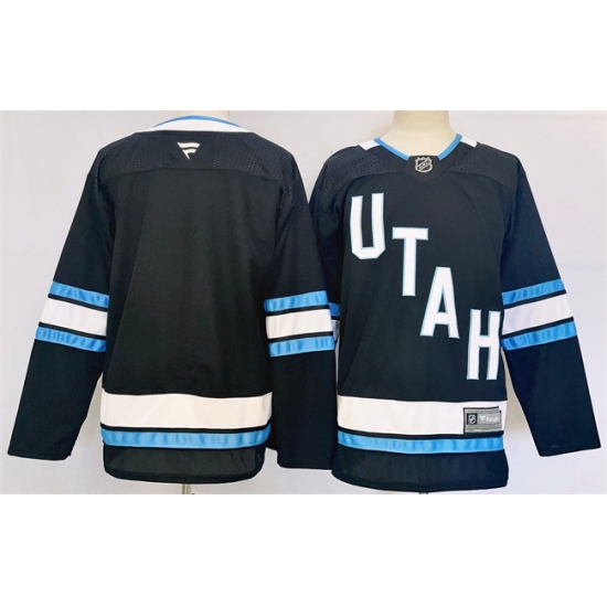 Men Utah Hockey Club ACTIVE PLAYER Custom Navy Stitched Jersey Men Utah Hockey Club ACTIVE PLAYER Custom Navy Stitched Jersey