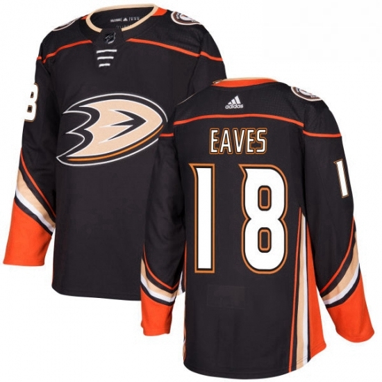 Mens Adidas Anaheim Ducks 18 Patrick Eaves Premier Black Home NHL Jersey Mens Adidas Anaheim Ducks 18 Patrick Eaves Premier Black Home NHL Jersey
