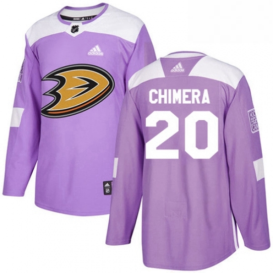 Mens Adidas Anaheim Ducks 20 Jason Chimera Authentic Purple Fights Cancer Practice NHL Jersey Mens Adidas Anaheim Ducks 20 Jason Chimera Authentic Purple Fights Cancer Practice NHL Jersey