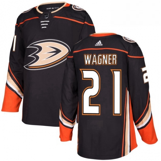 Mens Adidas Anaheim Ducks 21 Chris Wagner Authentic Black Home NHL Jersey Mens Adidas Anaheim Ducks 21 Chris Wagner Authentic Black Home NHL Jersey