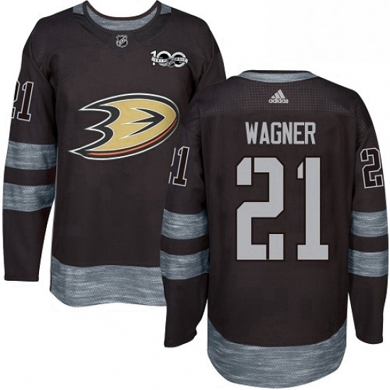 Mens Adidas Anaheim Ducks 21 Chris Wagner Premier Black 1917 2017 100th Anniversary NHL Jersey Mens Adidas Anaheim Ducks 21 Chris Wagner Premier Black 1917 2017 100th Anniversary NHL Jersey