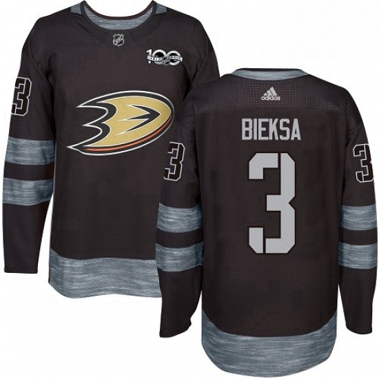 Mens Adidas Anaheim Ducks 3 Kevin Bieksa Authentic Black 1917 2017 100th Anniversary NHL Jersey Mens Adidas Anaheim Ducks 3 Kevin Bieksa Authentic Black 1917 2017 100th Anniversary NHL Jersey