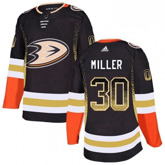 Mens Adidas Anaheim Ducks 30 Ryan Miller Authentic Black Drift Fashion NHL Jersey Mens Adidas Anaheim Ducks 30 Ryan Miller Authentic Black Drift Fashion NHL Jersey