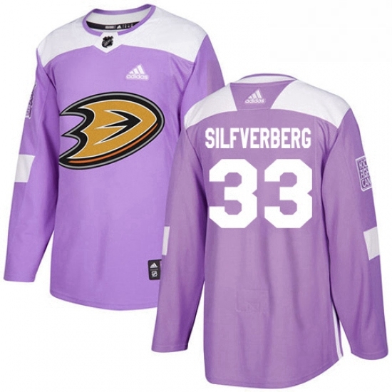 Mens Adidas Anaheim Ducks 33 Jakob Silfverberg Authentic Purple Fights Cancer Practice NHL Jersey Mens Adidas Anaheim Ducks 33 Jakob Silfverberg Authentic Purple Fights Cancer Practice NHL Jersey