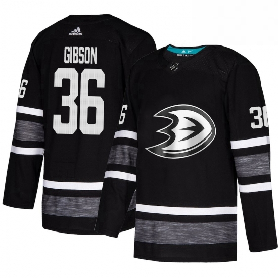 Mens Adidas Anaheim Ducks 36 John Gibson Black 2019 All Star Game Parley Authentic Stitched NHL Jersey Mens Adidas Anaheim Ducks 36 John Gibson Black 2019 All Star Game Parley Authentic Stitched NHL Jersey