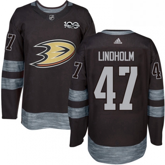 Mens Adidas Anaheim Ducks 47 Hampus Lindholm Premier Black 1917 2017 100th Anniversary NHL Jersey Mens Adidas Anaheim Ducks 47 Hampus Lindholm Premier Black 1917 2017 100th Anniversary NHL Jersey