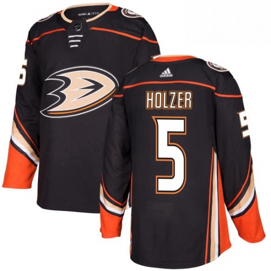 Mens Adidas Anaheim Ducks 5 Korbinian Holzer Authentic Black Home NHL Jersey Mens Adidas Anaheim Ducks 5 Korbinian Holzer Authentic Black Home NHL Jersey
