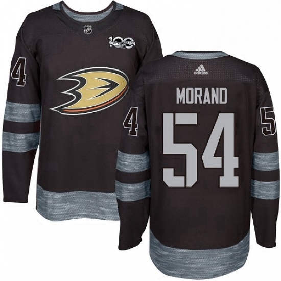 Mens Adidas Anaheim Ducks 54 Antoine Morand Authentic Black 1917 2017 100th Anniversary NHL Jersey Mens Adidas Anaheim Ducks 54 Antoine Morand Authentic Black 1917 2017 100th Anniversary NHL Jersey