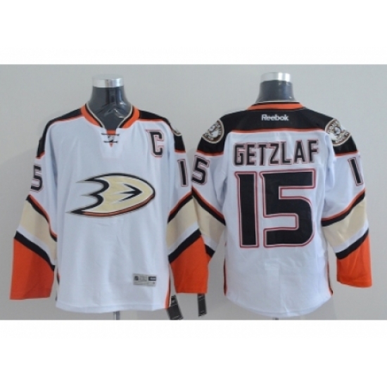 NHL Anaheim Ducks #15 Ryan Getzlaf Stitched white jerseys NHL Anaheim Ducks #15 Ryan Getzlaf Stitched white jerseys