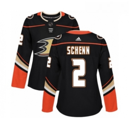Womens Adidas Anaheim Ducks 2 Luke Schenn Premier Black Home NHL Jersey Womens Adidas Anaheim Ducks 2 Luke Schenn Premier Black Home NHL Jersey
