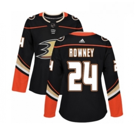 Womens Adidas Anaheim Ducks 24 Carter Rowney Premier Black Home NHL Jersey Womens Adidas Anaheim Ducks 24 Carter Rowney Premier Black Home NHL Jersey