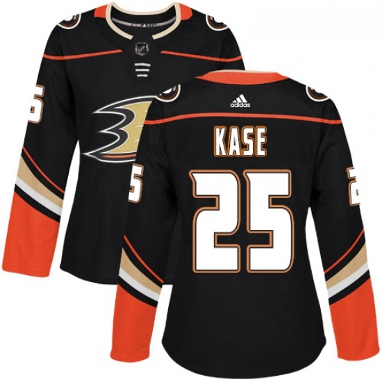 Womens Adidas Anaheim Ducks 25 Ondrej Kase Authentic Black Home NHL Jersey Womens Adidas Anaheim Ducks 25 Ondrej Kase Authentic Black Home NHL Jersey