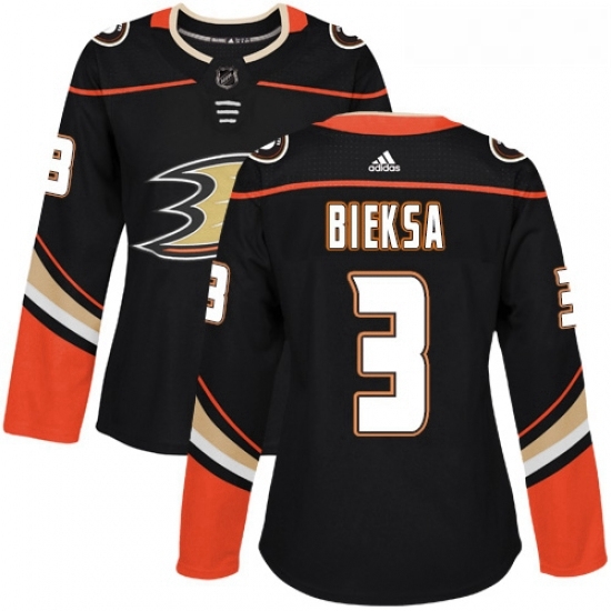 Womens Adidas Anaheim Ducks 3 Kevin Bieksa Authentic Black Home NHL Jersey Womens Adidas Anaheim Ducks 3 Kevin Bieksa Authentic Black Home NHL Jersey