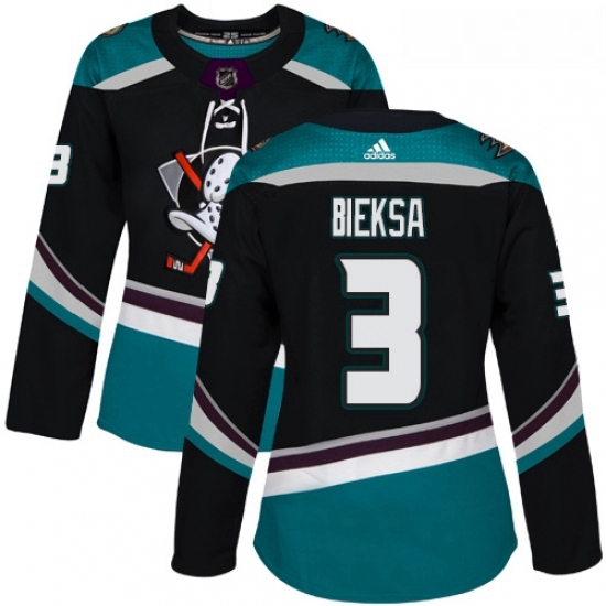 Womens Adidas Anaheim Ducks 3 Kevin Bieksa Authentic Black Teal Third NHL Jersey Womens Adidas Anaheim Ducks 3 Kevin Bieksa Authentic Black Teal Third NHL Jersey
