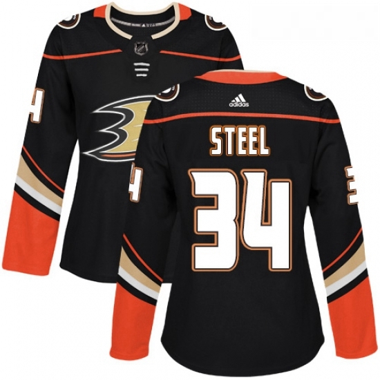 Womens Adidas Anaheim Ducks 34 Sam Steel Premier Black Home NHL Jersey Womens Adidas Anaheim Ducks 34 Sam Steel Premier Black Home NHL Jersey