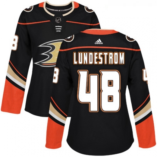 Womens Adidas Anaheim Ducks 48 Isac Lundestrom Authentic Black Home NHL Jersey Womens Adidas Anaheim Ducks 48 Isac Lundestrom Authentic Black Home NHL Jersey