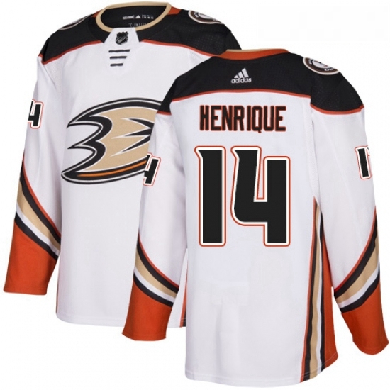 Youth Adidas Anaheim Ducks 14 Adam Henrique Authentic White Away NHL Jersey Youth Adidas Anaheim Ducks 14 Adam Henrique Authentic White Away NHL Jersey