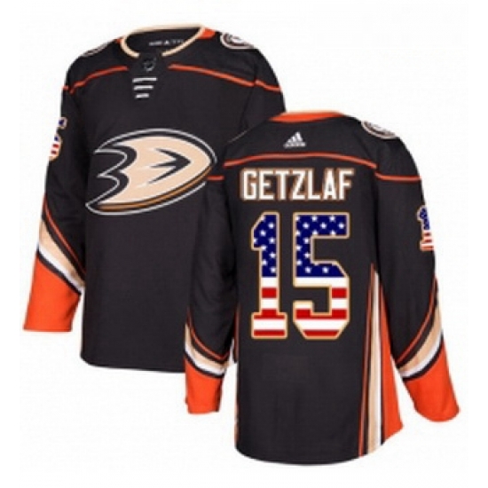 Youth Adidas Anaheim Ducks 15 Ryan Getzlaf Authentic Black USA Flag Fashion NHL Jersey Youth Adidas Anaheim Ducks 15 Ryan Getzlaf Authentic Black USA Flag Fashion NHL Jersey
