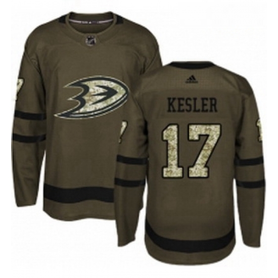 Youth Adidas Anaheim Ducks 17 Ryan Kesler Premier Green Salute to Service NHL Jersey Youth Adidas Anaheim Ducks 17 Ryan Kesler Premier Green Salute to Service NHL Jersey