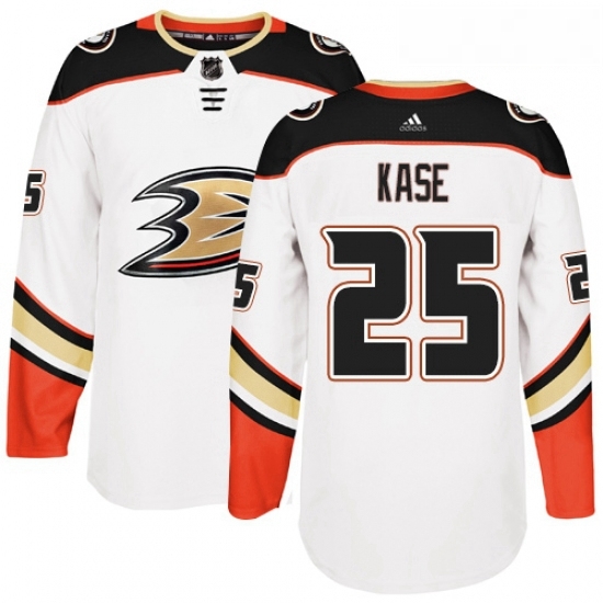 Youth Adidas Anaheim Ducks 25 Ondrej Kase Authentic White Away NHL Jersey Youth Adidas Anaheim Ducks 25 Ondrej Kase Authentic White Away NHL Jersey