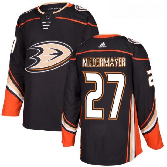 Youth Adidas Anaheim Ducks 27 Scott Niedermayer Premier Black Home NHL Jersey Youth Adidas Anaheim Ducks 27 Scott Niedermayer Premier Black Home NHL Jersey