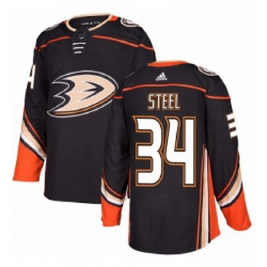Youth Adidas Anaheim Ducks 34 Sam Steel Authentic Black Home NHL Jersey Youth Adidas Anaheim Ducks 34 Sam Steel Authentic Black Home NHL Jersey