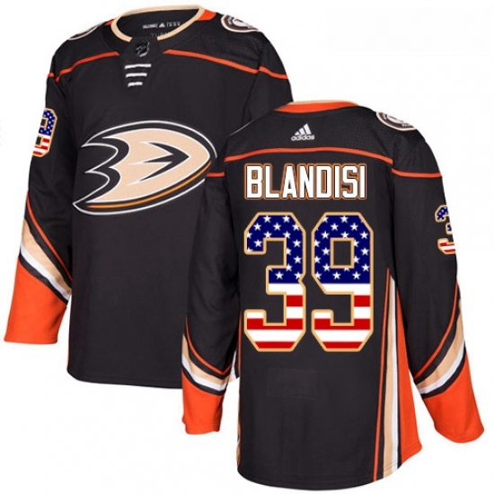 Youth Adidas Anaheim Ducks 39 Joseph Blandisi Authentic Black USA Flag Fashion NHL Jersey Youth Adidas Anaheim Ducks 39 Joseph Blandisi Authentic Black USA Flag Fashion NHL Jersey