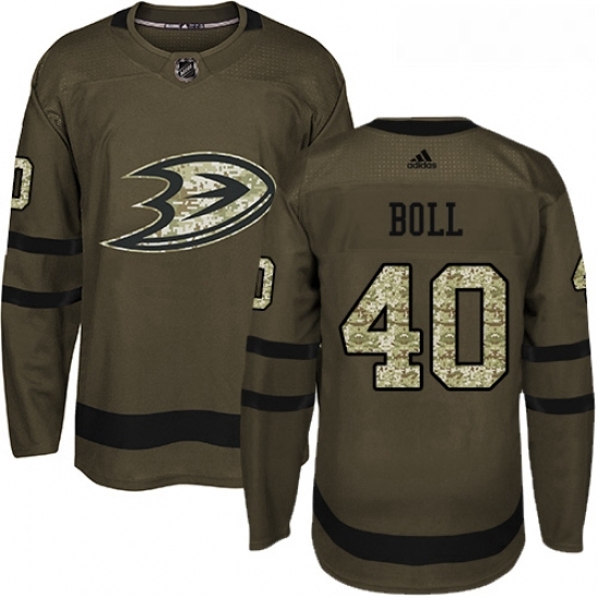 Youth Adidas Anaheim Ducks 40 Jared Boll Authentic Green Salute to Service NHL Jersey Youth Adidas Anaheim Ducks 40 Jared Boll Authentic Green Salute to Service NHL Jersey