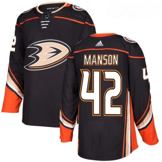 Youth Adidas Anaheim Ducks 42 Josh Manson Authentic Black Home NHL Jersey Youth Adidas Anaheim Ducks 42 Josh Manson Authentic Black Home NHL Jersey