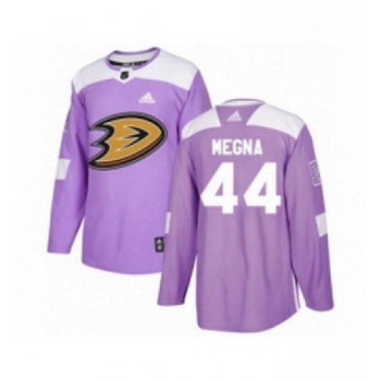 Youth Adidas Anaheim Ducks 44 Jaycob Megna Authentic Purple Fights Cancer Practice NHL Jersey Youth Adidas Anaheim Ducks 44 Jaycob Megna Authentic Purple Fights Cancer Practice NHL Jersey