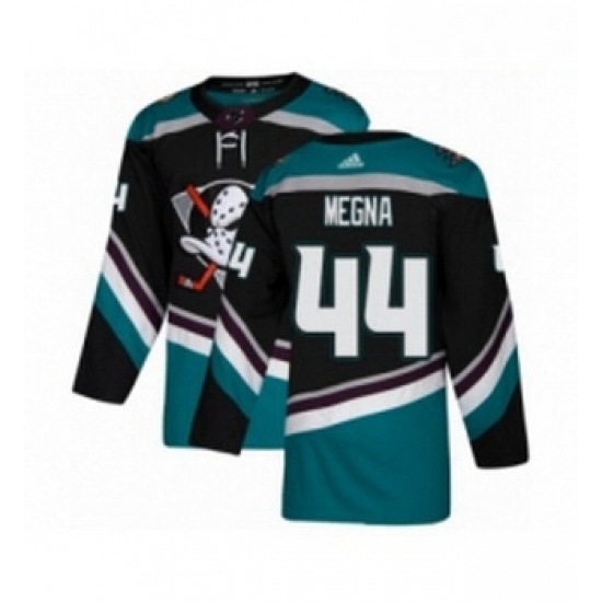 Youth Adidas Anaheim Ducks 44 Jaycob Megna Premier Black Teal Alternate NHL Jersey Youth Adidas Anaheim Ducks 44 Jaycob Megna Premier Black Teal Alternate NHL Jersey