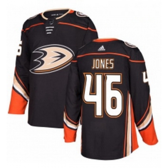 Youth Adidas Anaheim Ducks 46 Max Jones Authentic Black Home NHL Jersey Youth Adidas Anaheim Ducks 46 Max Jones Authentic Black Home NHL Jersey