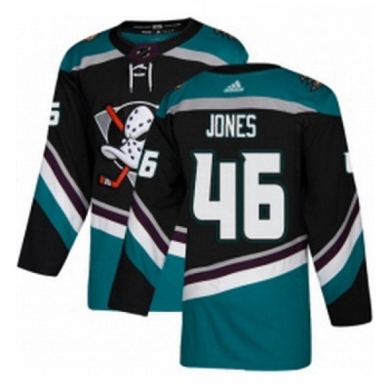 Youth Adidas Anaheim Ducks 46 Max Jones Authentic Black Teal Third NHL Jersey Youth Adidas Anaheim Ducks 46 Max Jones Authentic Black Teal Third NHL Jersey
