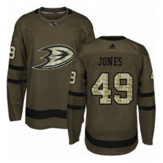Youth Adidas Anaheim Ducks 49 Max Jones Premier Green Salute to Service NHL Jersey Youth Adidas Anaheim Ducks 49 Max Jones Premier Green Salute to Service NHL Jersey