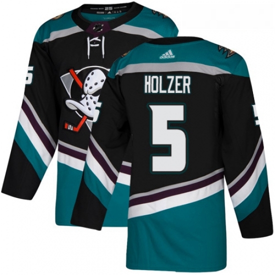 Youth Adidas Anaheim Ducks 5 Korbinian Holzer Authentic Black Teal Third NHL Jersey Youth Adidas Anaheim Ducks 5 Korbinian Holzer Authentic Black Teal Third NHL Jersey