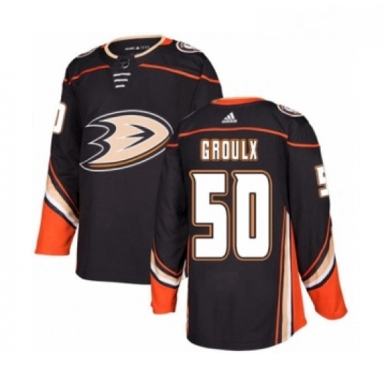 Youth Adidas Anaheim Ducks 50 Benoit Olivier Groulx Premier Black Home NHL Jersey Youth Adidas Anaheim Ducks 50 Benoit Olivier Groulx Premier Black Home NHL Jersey