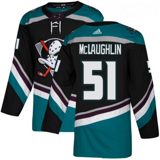 Youth Adidas Anaheim Ducks 51 Blake McLaughlin Authentic Black Teal Third NHL Jersey Youth Adidas Anaheim Ducks 51 Blake McLaughlin Authentic Black Teal Third NHL Jersey