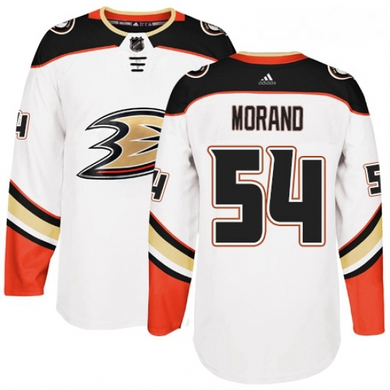 Youth Adidas Anaheim Ducks 54 Antoine Morand Authentic White Away NHL Jersey Youth Adidas Anaheim Ducks 54 Antoine Morand Authentic White Away NHL Jersey