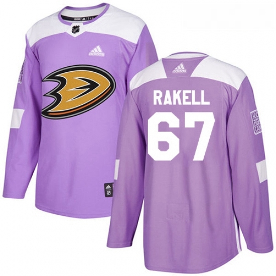 Youth Adidas Anaheim Ducks 67 Rickard Rakell Authentic Purple Fights Cancer Practice NHL Jersey Youth Adidas Anaheim Ducks 67 Rickard Rakell Authentic Purple Fights Cancer Practice NHL Jersey