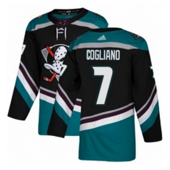 Youth Adidas Anaheim Ducks 7 Andrew Cogliano Authentic Black Teal Third NHL Jersey Youth Adidas Anaheim Ducks 7 Andrew Cogliano Authentic Black Teal Third NHL Jersey