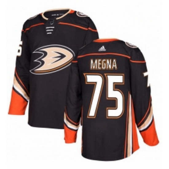 Youth Adidas Anaheim Ducks 75 Jaycob Megna Authentic Black Home NHL Jersey Youth Adidas Anaheim Ducks 75 Jaycob Megna Authentic Black Home NHL Jersey