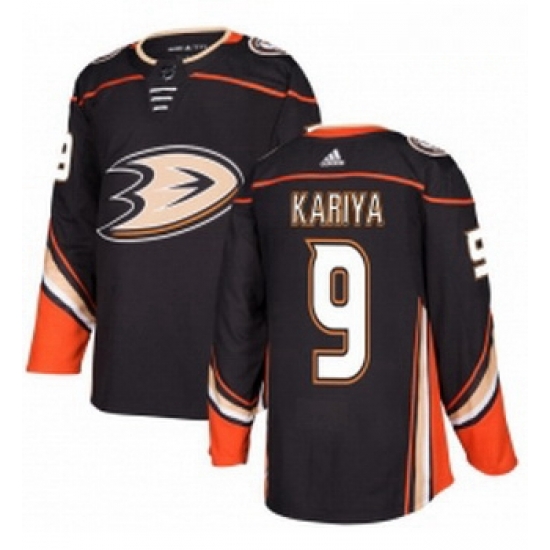Youth Adidas Anaheim Ducks 9 Paul Kariya Premier Black Home NHL Jersey Youth Adidas Anaheim Ducks 9 Paul Kariya Premier Black Home NHL Jersey