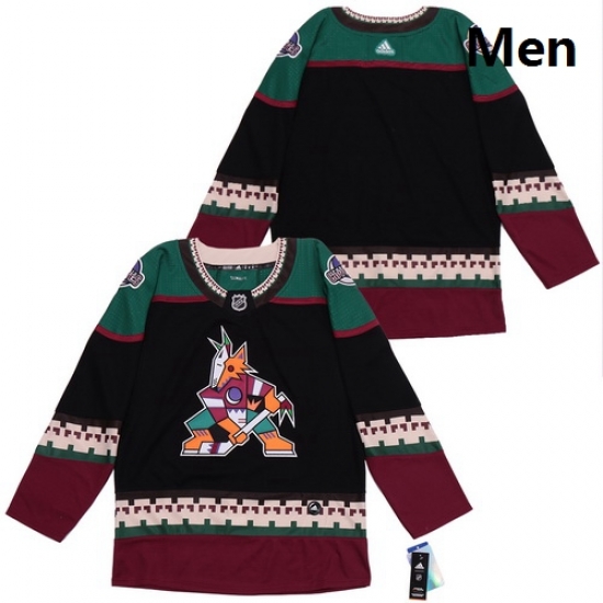 Coyotes Blank Black Adidas Jersey Coyotes Blank Black Adidas Jersey