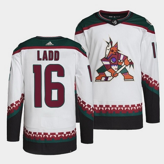 Men Arizona Coyotes 16 Andrew Ladd White Stitched jersey Men Arizona Coyotes 16 Andrew Ladd White Stitched jersey