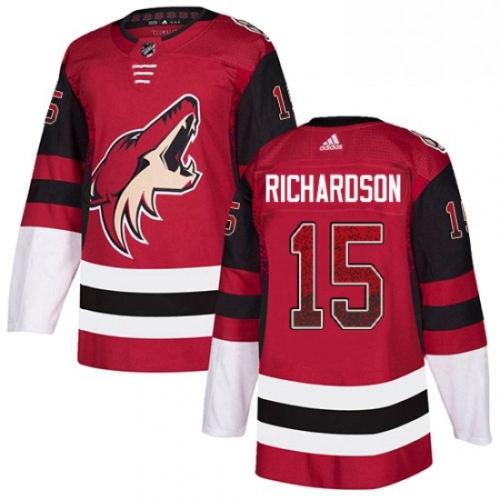 Mens Adidas Arizona Coyotes 15 Brad Richardson Authentic Maroon Drift Fashion NHL Jersey Mens Adidas Arizona Coyotes 15 Brad Richardson Authentic Maroon Drift Fashion NHL Jersey