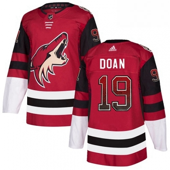 Mens Adidas Arizona Coyotes 19 Shane Doan Authentic Maroon Drift Fashion NHL Jersey Mens Adidas Arizona Coyotes 19 Shane Doan Authentic Maroon Drift Fashion NHL Jersey